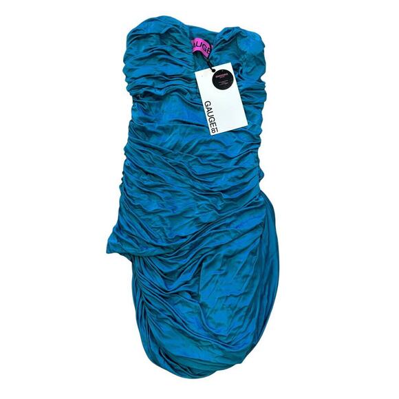 Gauge81 Talsi Mini Dress Deep Lagoon Size S NWT - Picture 5 of 7